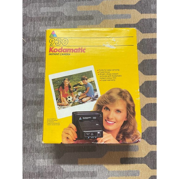Vintage Kodak Kodamatic 930 1985 Polaroid Instant Camera - Picture 2 of 5